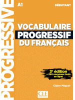 Vocabulaire Progressif du Français 3e Édition Débutant + CD + App-web
