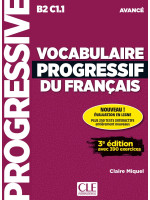 Vocabulaire Progressif du Français 3e Édition Avancé Livre avec CD audio + Livre-web