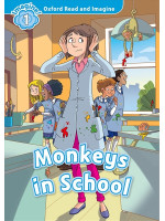 Oxford Read and Imagine 1 Monkeys in School + Audio CD