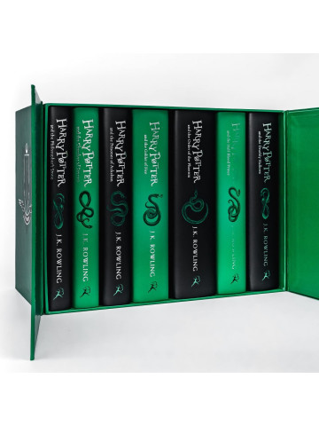 Harry Potter Slytherin House Editions Hardback Box Set - J. K. Rowling