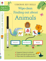 Usborne Key Skills: Wipe-Clean Finding out about Animals (Age 6 to 7)