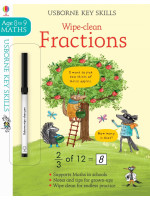 Usborne Key Skills: Wipe-Clean Fractions (Age 8 to 9)