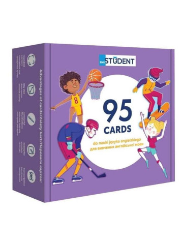 95 карток для вивчення англійської згідно з програмою МОН: Спорт та дозвілля