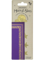 Bookminders Brass Page Markers: Moon & Stars
