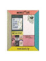 Anne Bentley Inspired Life Desktop Sticky Notes Box